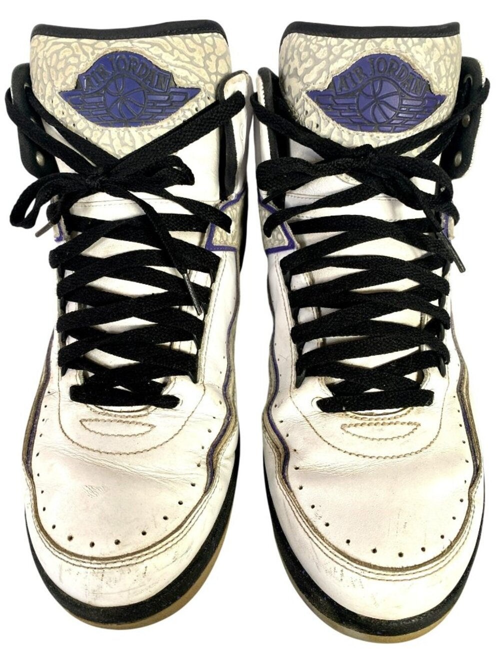 Nike Air Jordan 2 Retro 'Dark Concord' Vintage 2014 Men's 12 Model 385475-153 - Picture 2 of 8